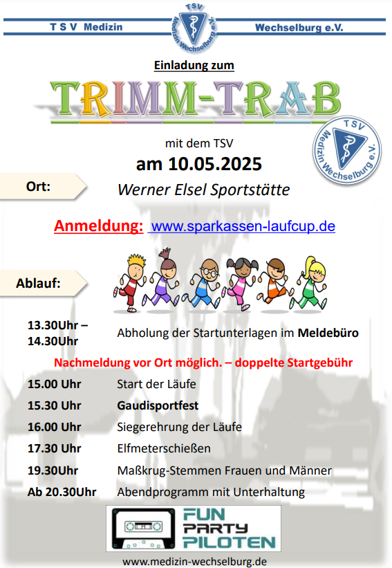 Trimm Trab Einladung